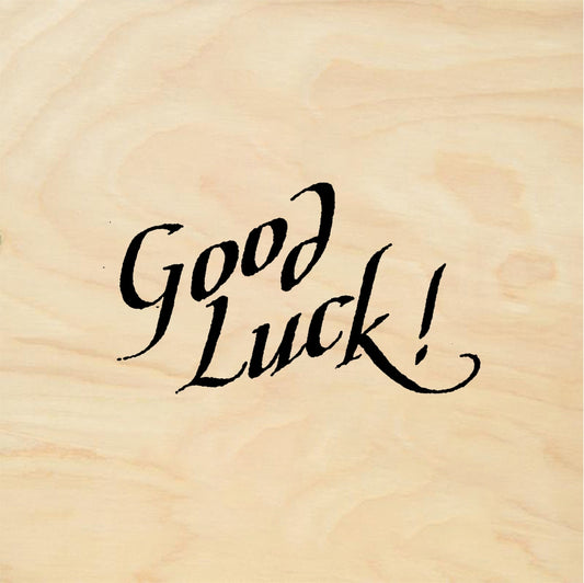 StampaFe Good Luck! Good Luck - Rubber Stamp 1 x 0.75