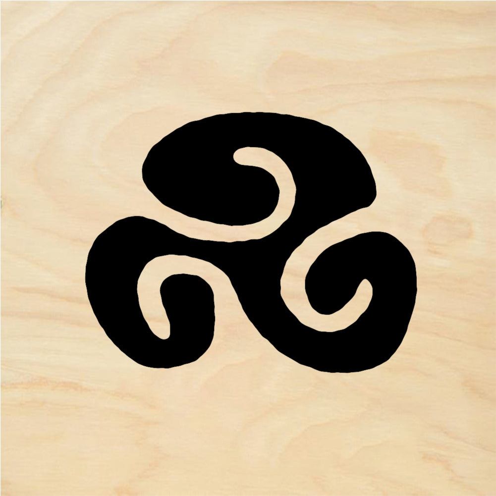 StampaFe Japanico spiral Japanico Spiral - Rubber Stamp 0.75 x 0.75