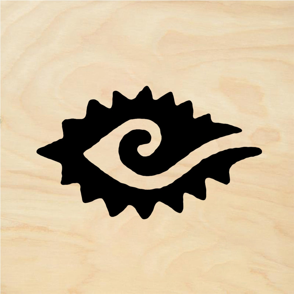 StampaFe Pointy shell - Rubber Stamp 1 x 0.5