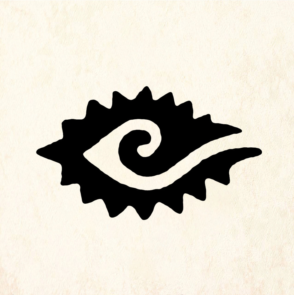StampaFe Pointy shell - Rubber Stamp 1 x 0.5