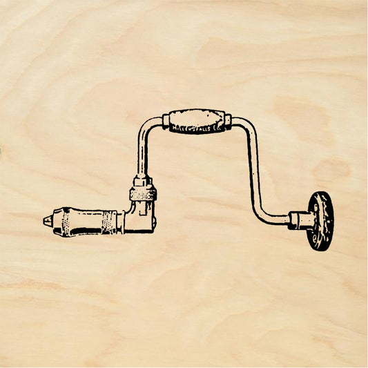 StampaFe Drill #1 - Rubber Stamp 1.75 x 1