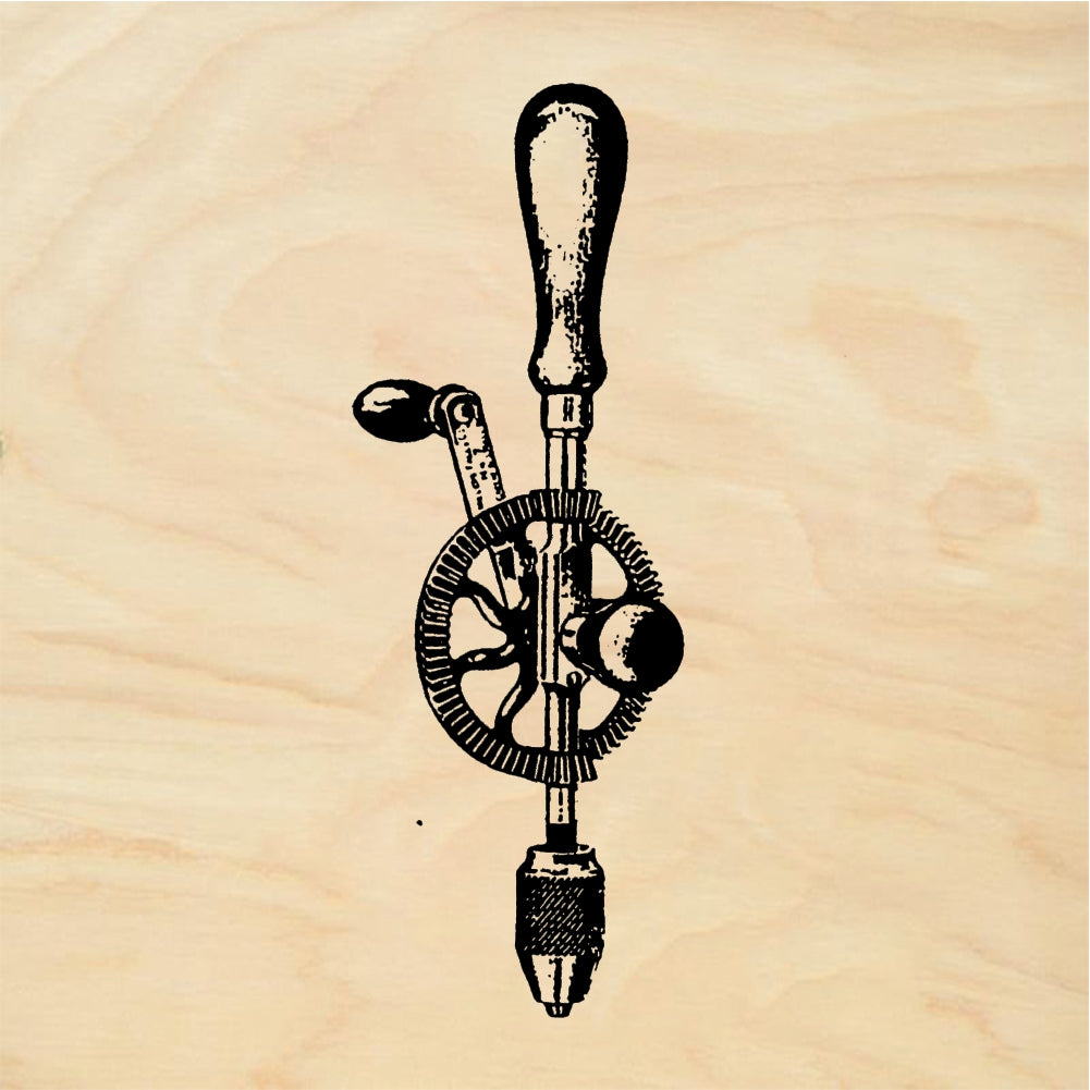 StampaFe Drill #2 - Rubber Stamp 0.75 x 1.25
