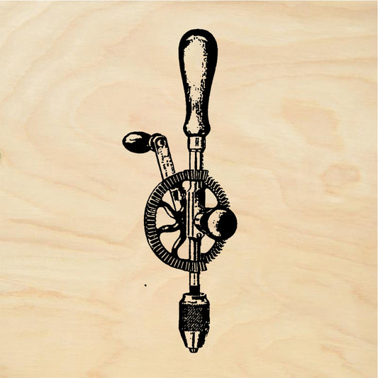 StampaFe Drill #2 - Rubber Stamp 0.75 x 1.25