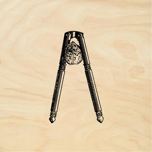 StampaFe Nut cracker - Rubber Stamp 1.5 x 0.75