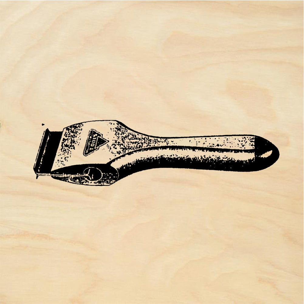 StampaFe Scraper - Rubber Stamp 2.25 x 1