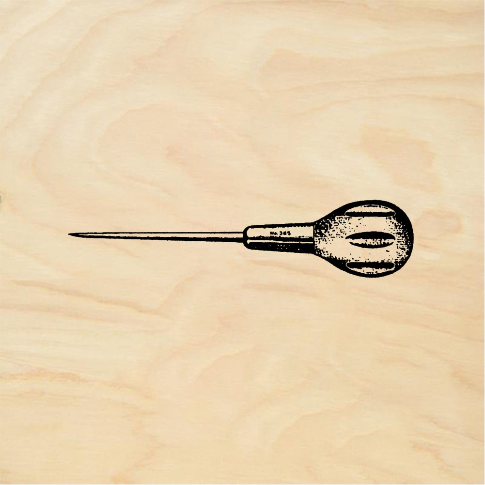 StampaFe Awl Tool - Rubber Stamp 1.25 x 0.75