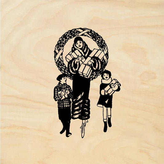 StampaFe PEACE BE WITH YOU - Rubber Stamp 1.5 x 2