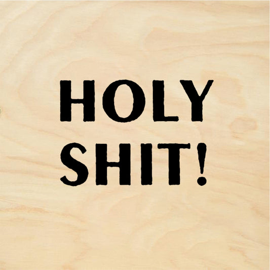 StampaFe Holy Shit! Rubber Art Stamp