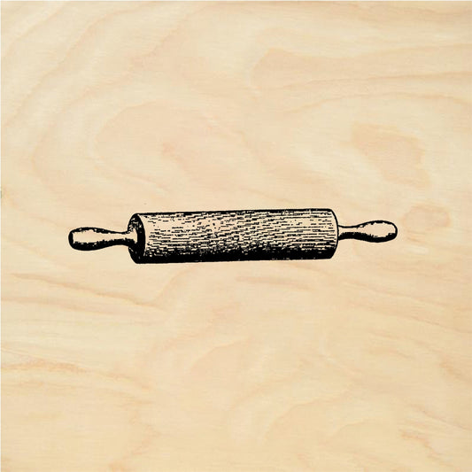 StampaFe Rolling pin - Rubber Stamp 2.25 x 0.25