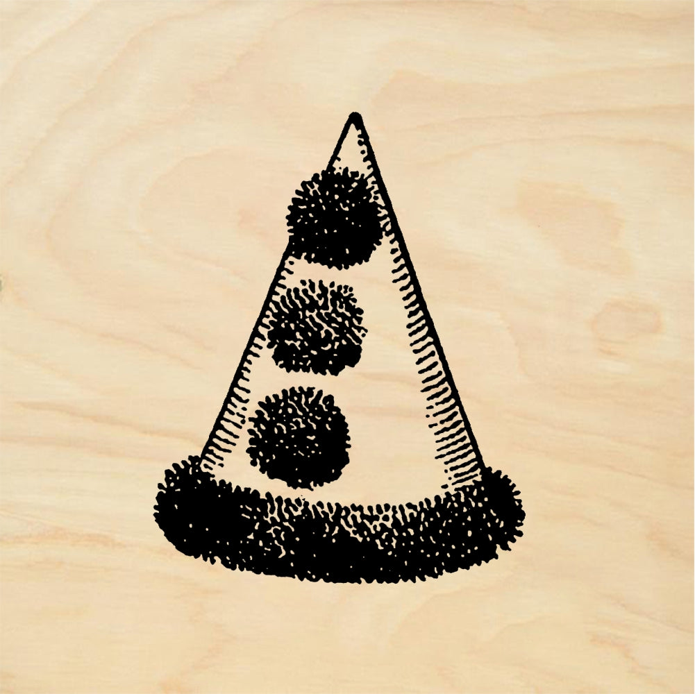 StampaFe Clown hat - Rubber Stamp 1 x 0.75
