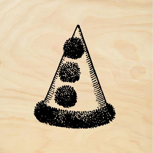 StampaFe Clown hat - Rubber Stamp 1 x 0.75