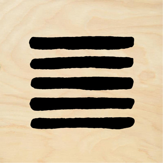 StampaFe Five Stripes - Rubber Stamp 1.5 x 0.5