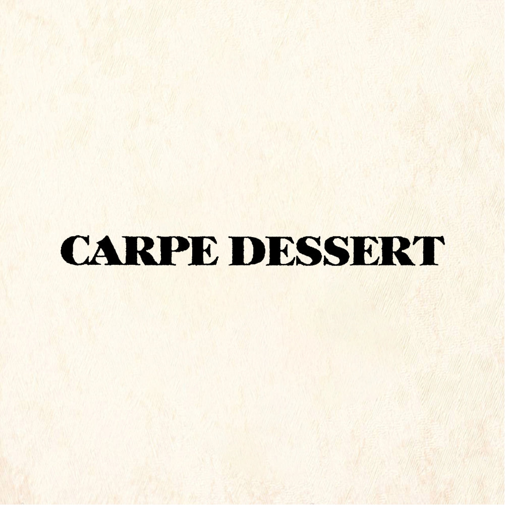 StampaFe CARPE DESSERT - Rubber Stamp 1.5 x 0.5