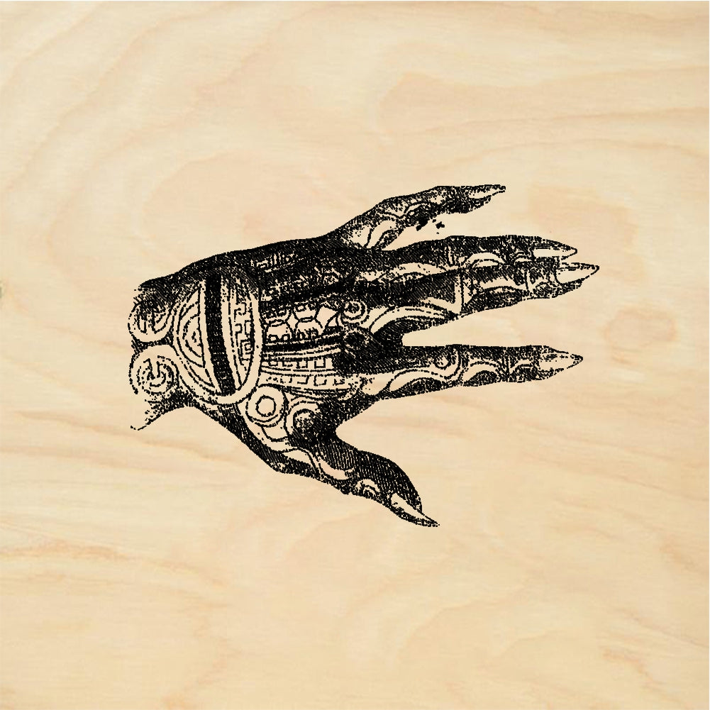 StampaFe Tattooed hand - Rubber Stamp 1.25 x 1.75