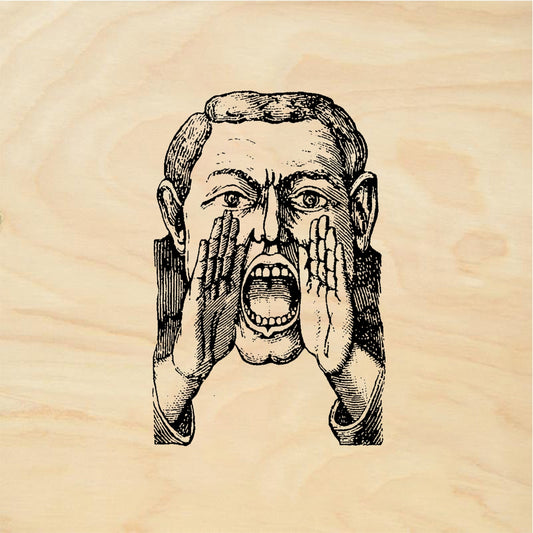 StampaFe Hey You Guy - Rubber Stamp 1.5 x 1.75