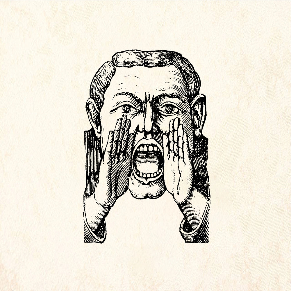 StampaFe Hey You Guy - Rubber Stamp 1.5 x 1.75