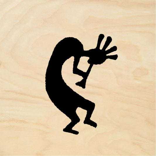 StampaFe Regular Right Kokopelli Rubber Art Stamp
