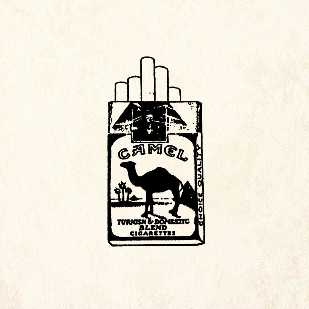 StampaFe Cigarette Pack - Rubber Stamp 1 x 1.25