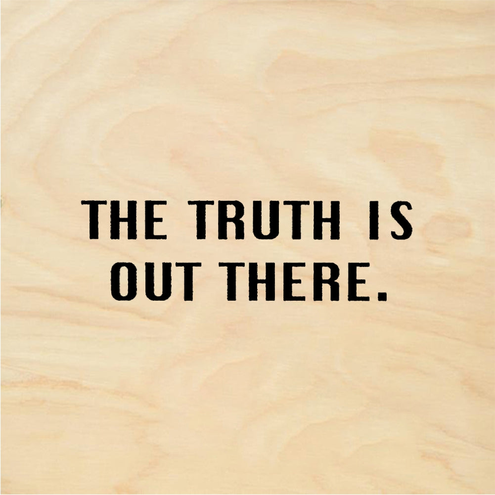 StampaFe THE TRUTH IS OUT THERE. - Rubber Stamp 2 x 0.25