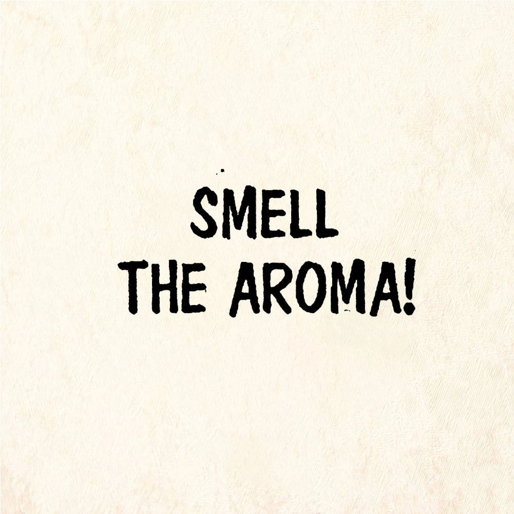 StampaFe SMELL THE AROMA! Smell The Aroma - Rubber Stamp 1.25 x 0.75