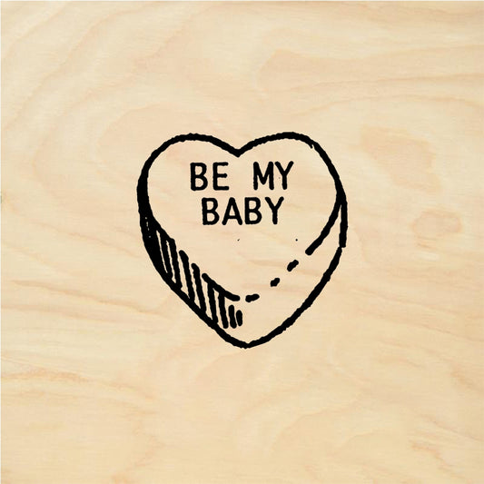 StampaFe MY BABY Candy - Rubber Stamp 1 x 0.5