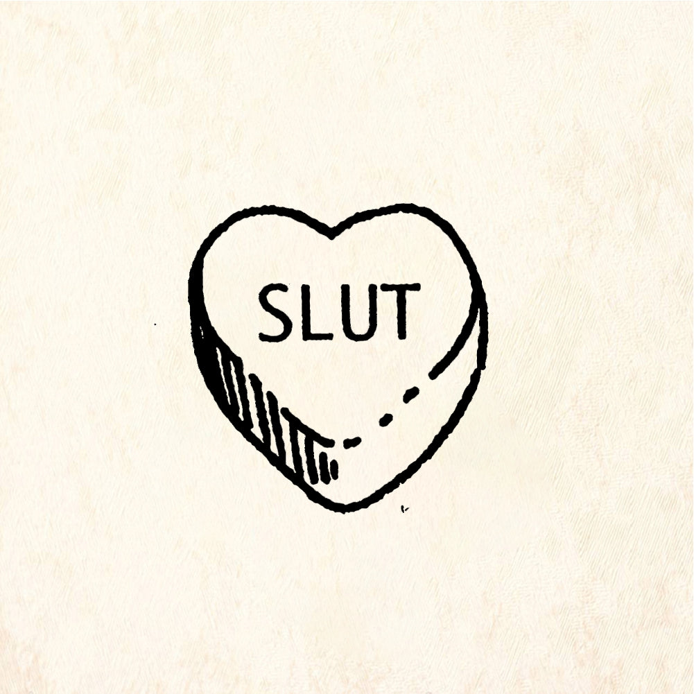StampaFe SLUT Candy - Rubber Stamp 1 x 0.25