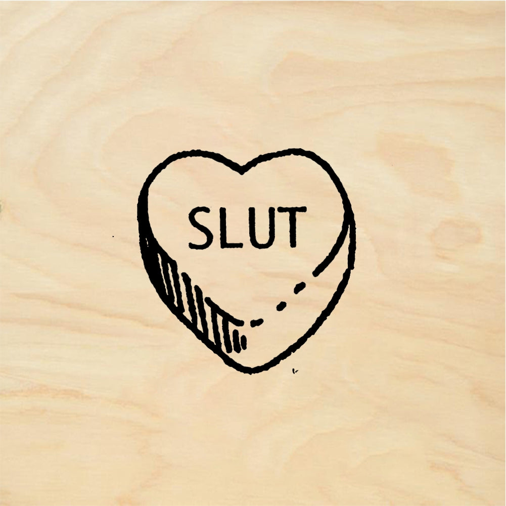 StampaFe SLUT Candy - Rubber Stamp 1 x 0.25