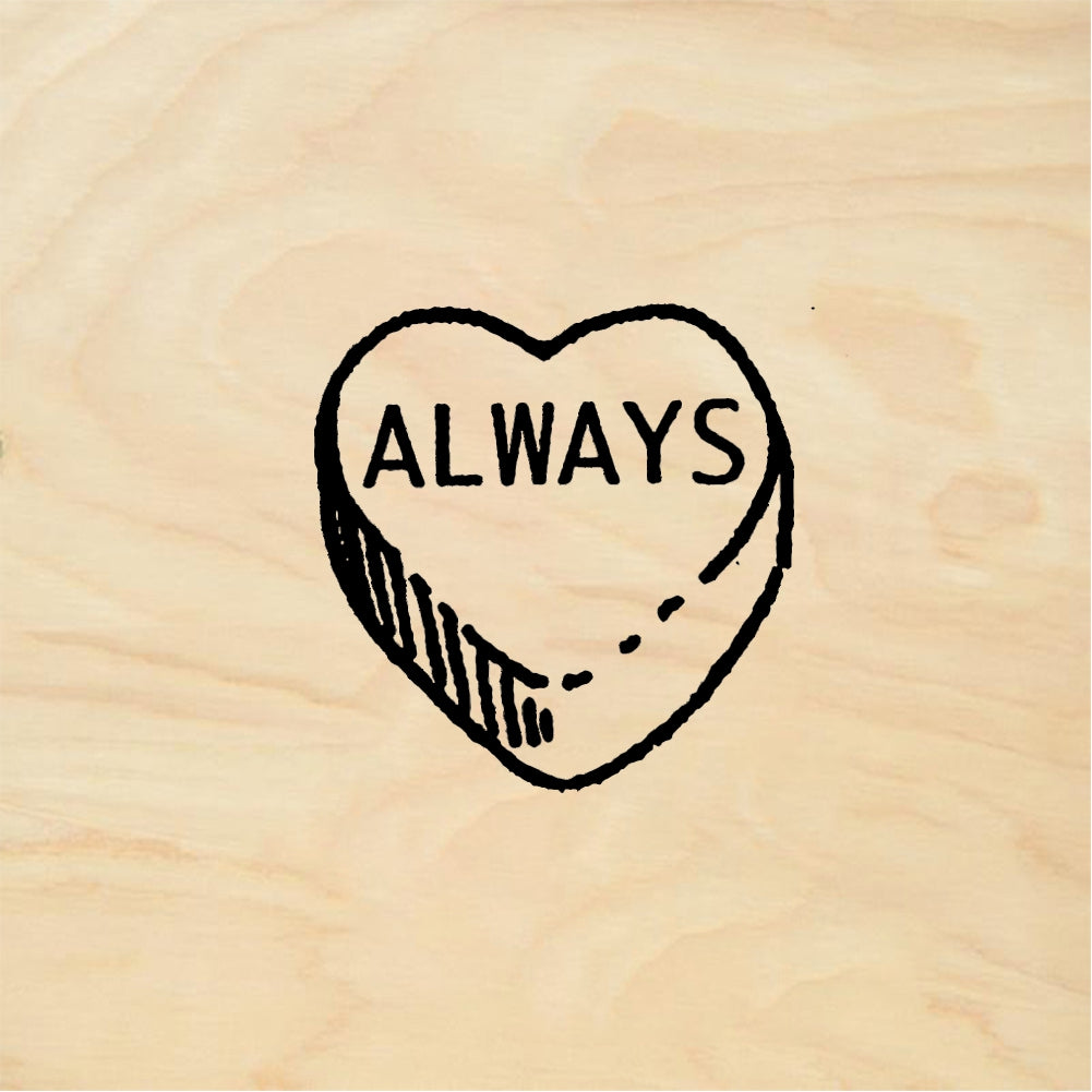 StampaFe ALWAYS Candy - Rubber Stamp 1 x 0.25