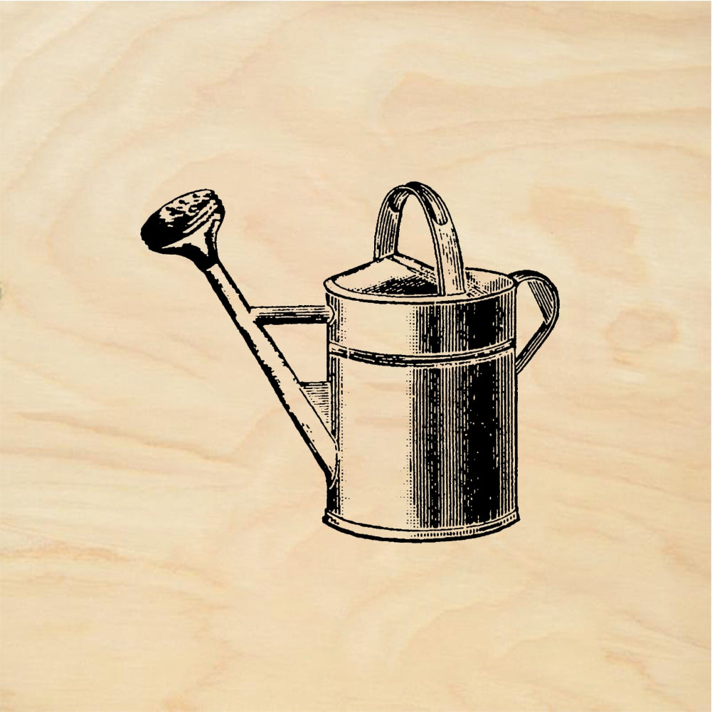 StampaFe Watering can - Rubber Stamp 1.75 x 1.25