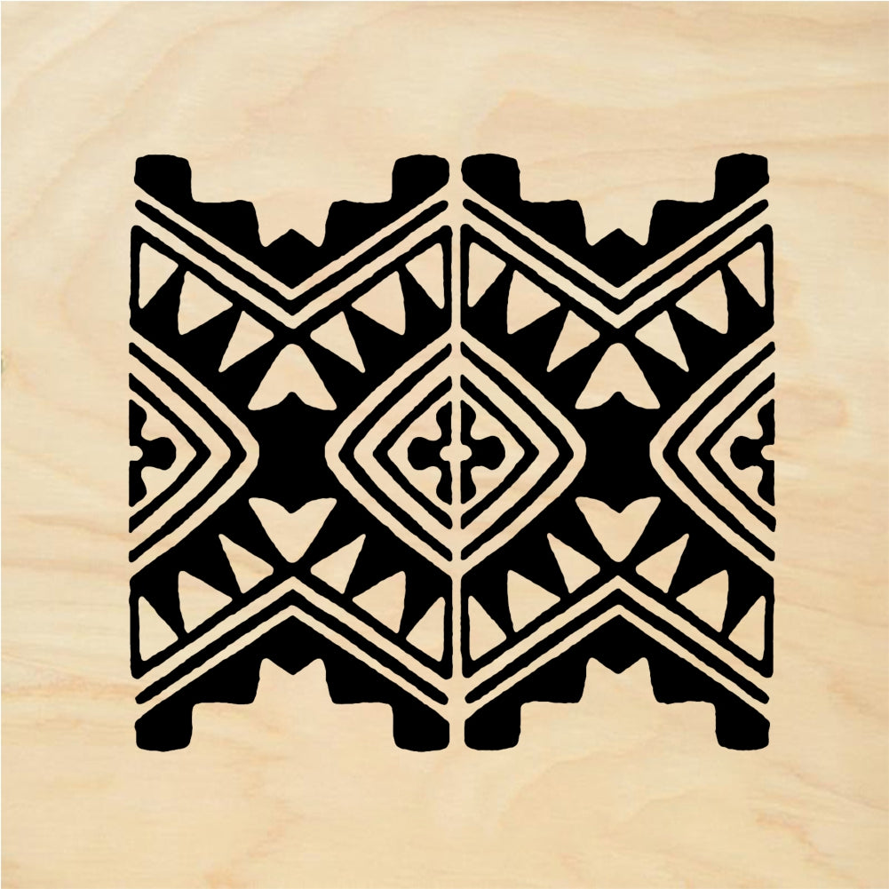 StampaFe Flowertown border - Rubber Stamp 2.5 x 1