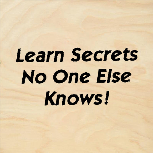 StampaFe Learn Secrets No One Else Knows Learn Secrets - Rubber Stamp 2 x 0.5