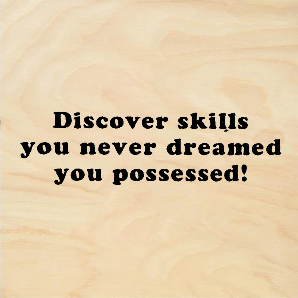 StampaFe Discover skills you possessed Discover Skills - Rubber Stamp