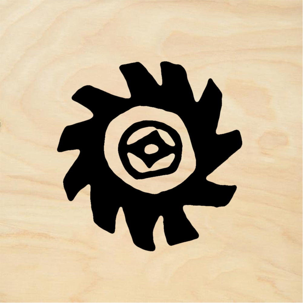 StampaFe Posey Irregular Circular Motif Rubber Art Stamp