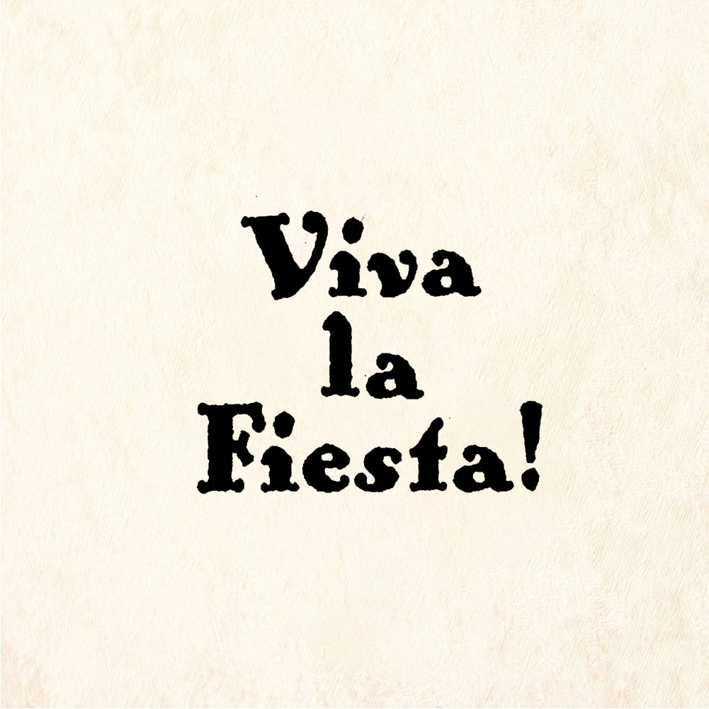 StampaFe Viva la Fiesta, solid Viva La Fiesta Solid - Rubber Stamp 1.25 x 0.25