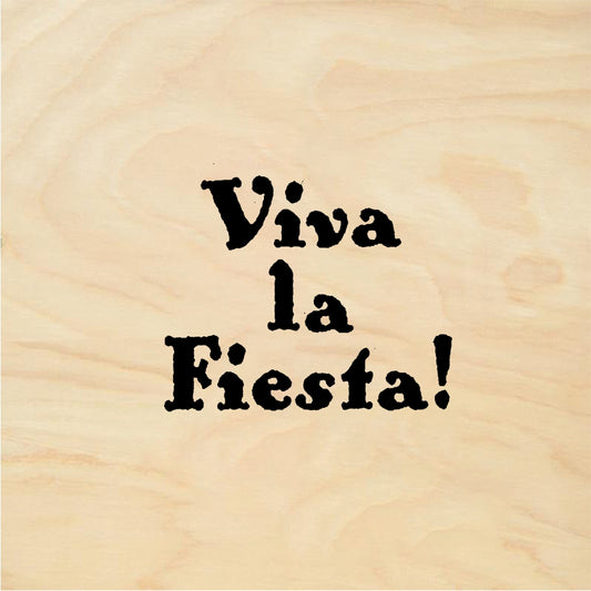 StampaFe Viva la Fiesta, solid Viva La Fiesta Solid - Rubber Stamp 1.25 x 0.25