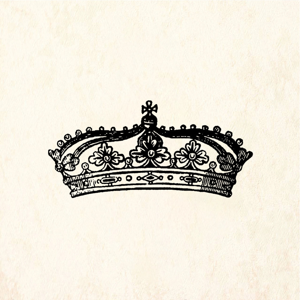 StampaFe Crown - Rubber Stamp 1.25 x 0.5