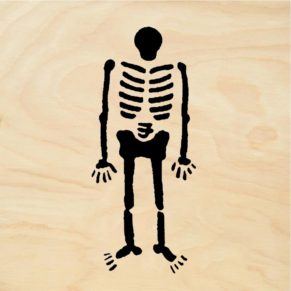 StampaFe Mama Skeleton Full Body Skeleton - Rubber Stamp 0.75 x 1.25