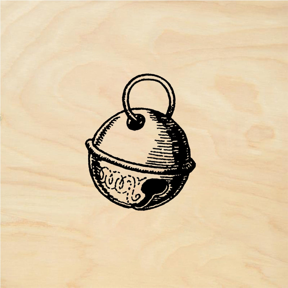 StampaFe Jingle Bell - Rubber Stamp 1 x 1
