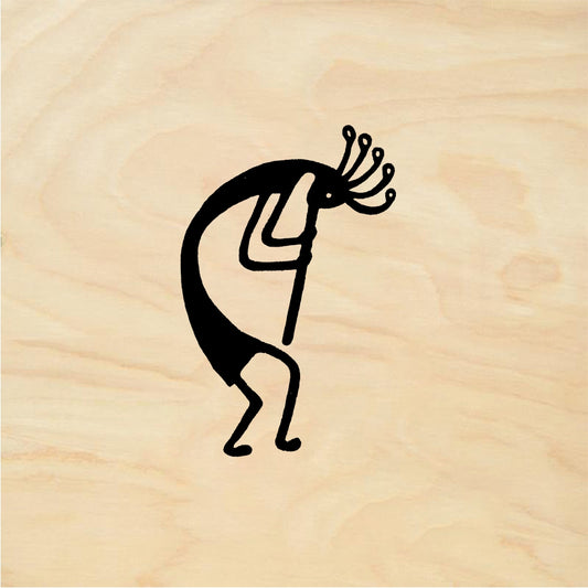 StampaFe Curly koko, sm. - Rubber Stamp 1 x 1.25
