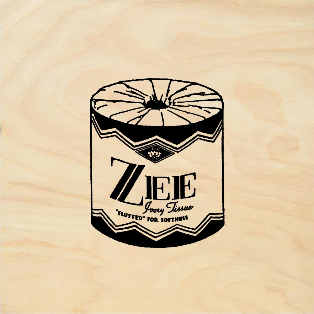 StampaFe Zig toilet paper - Rubber Stamp 1.5 x 1.75