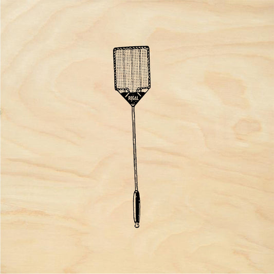 StampaFe Fly swatter - Rubber Stamp 1 x 2.5
