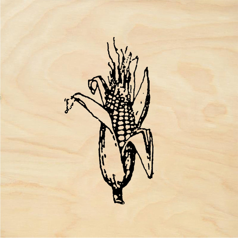 StampaFe Ear of corn - Rubber Stamp 0.75 x 1.75