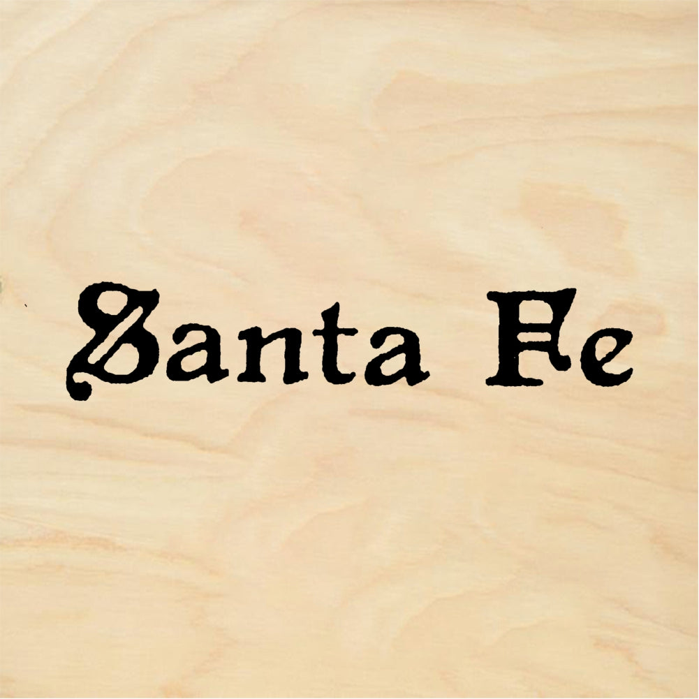 StampaFe SANTA FE #2 - Rubber Stamp 2 x 0.5
