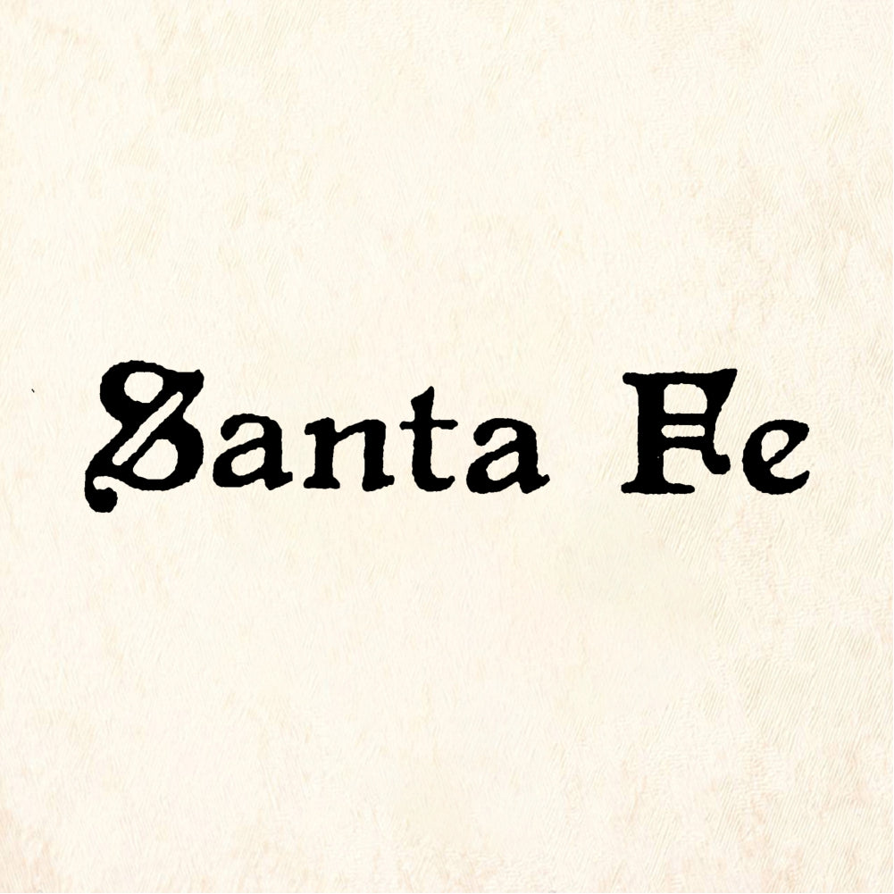 StampaFe Santa Fe #2 Rubber Art Stamp