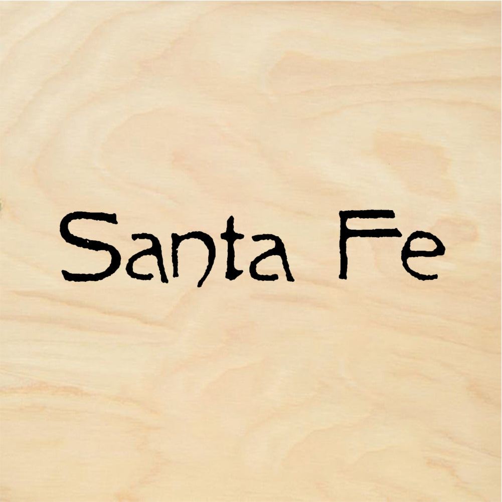 StampaFe Santa Fe #3 Rubber Art Stamp