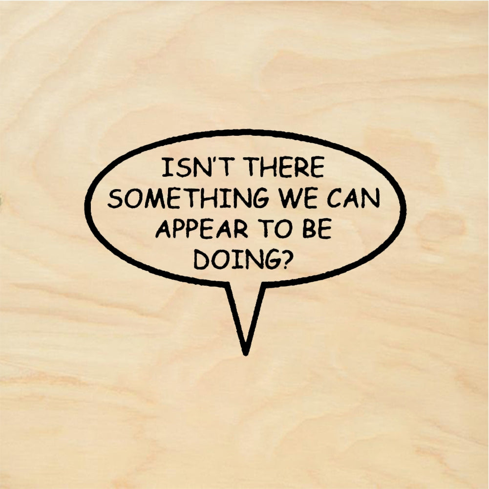 StampaFe CAN'T THINK SOMETHING APPEAR Think Appear - Rubber Stamp 1 x 1