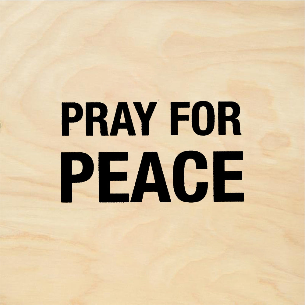 StampaFe PRAY FOR PEACE - Rubber Stamp 1.75 x 1