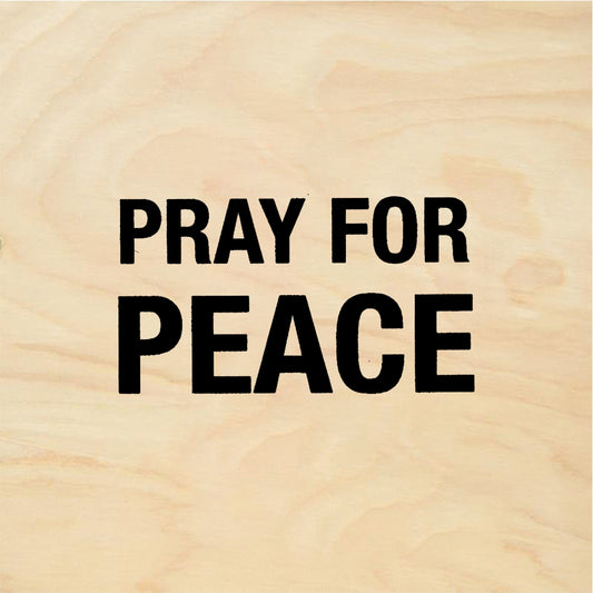 StampaFe PRAY FOR PEACE - Rubber Stamp 1.75 x 1