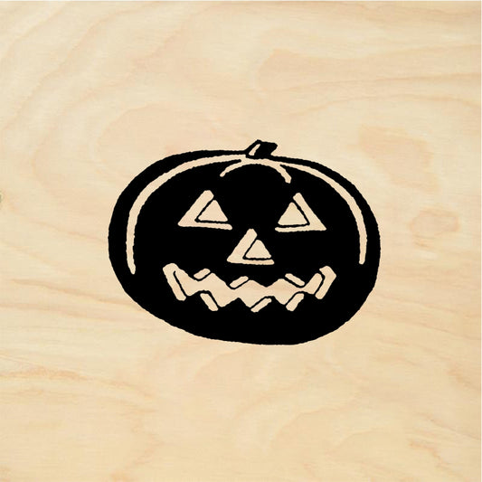 StampaFe Jack-o-lantern, black Jack O Lantern - Rubber Stamp 1 x 1