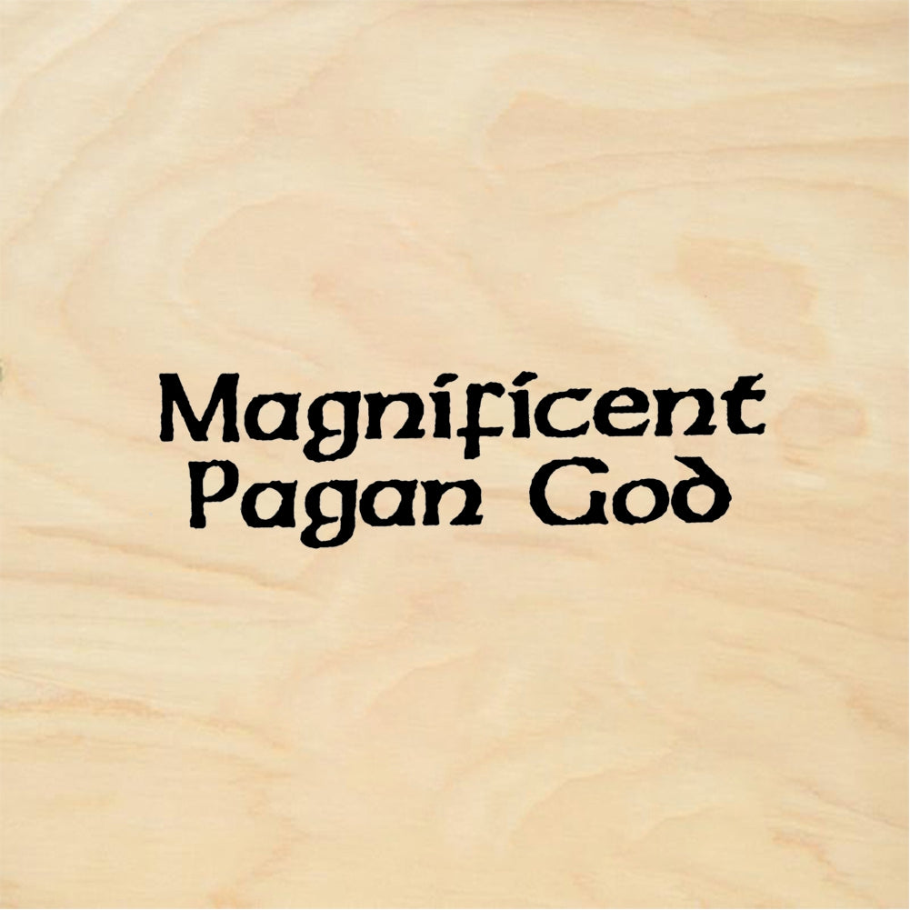 StampaFe Magnificent Pagan God - Rubber Stamp 1.5 x 0.5